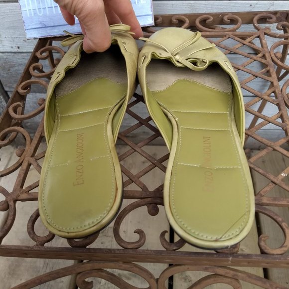 vintage 90s ballet style leather mule - Picture 3 of 9